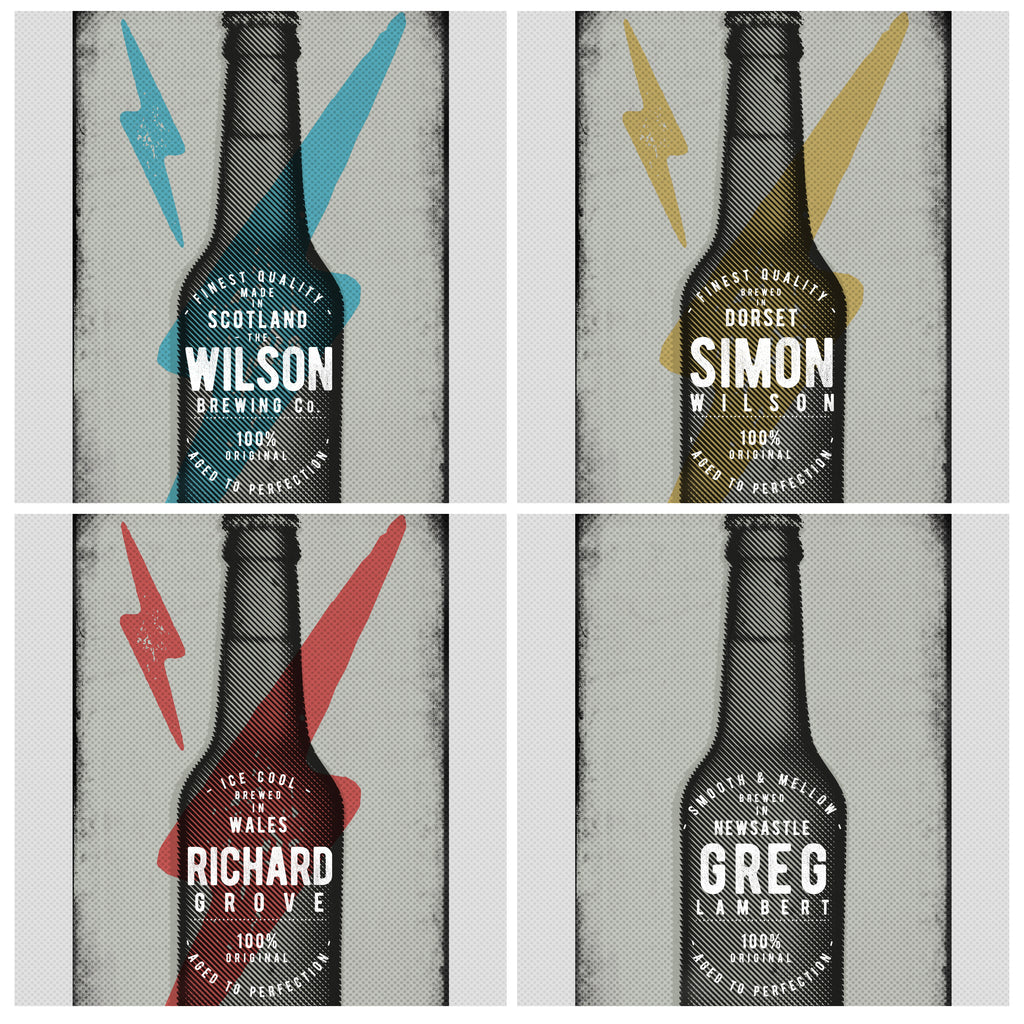 Personalised Bottle Opener Wall Plaque