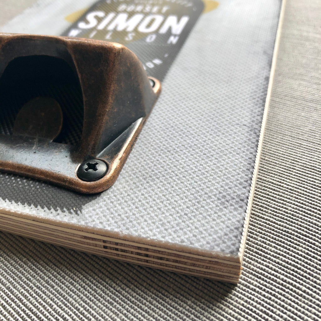 Personalised Bottle Opener Wall Plaque