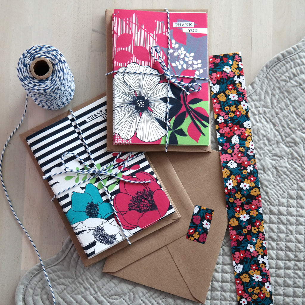 Floral Thank You Cards