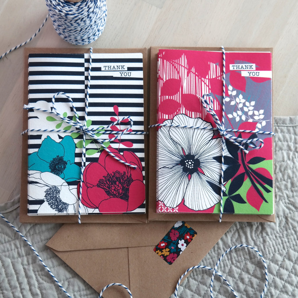 Floral Thank You Cards